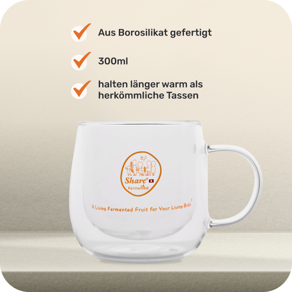 Share® Teegläser Set