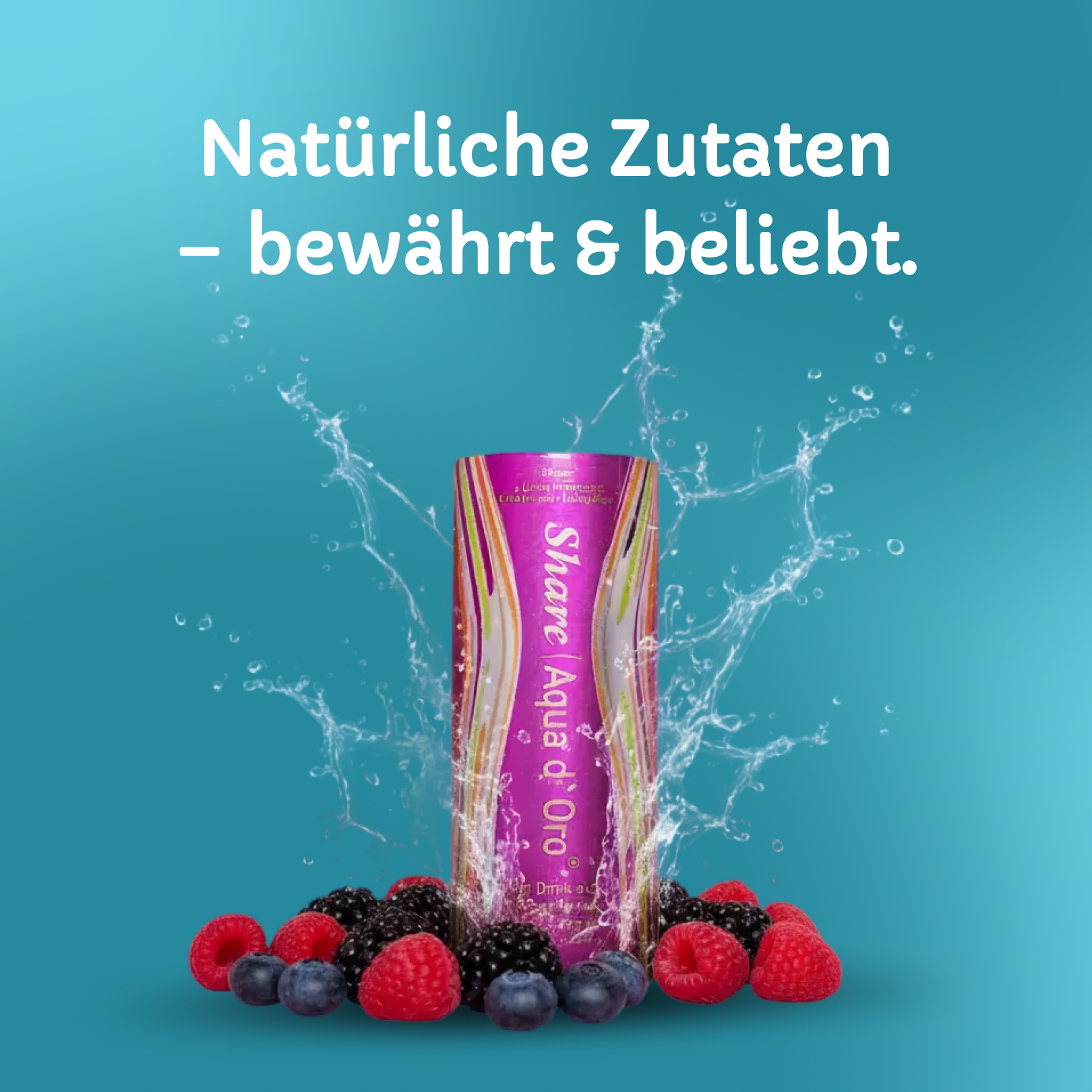 ShareAqua d´Oro® - Das goldene Wasser