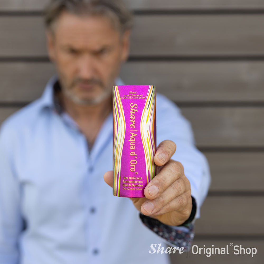 ShareAqua d´Oro® - Das goldene Wasser