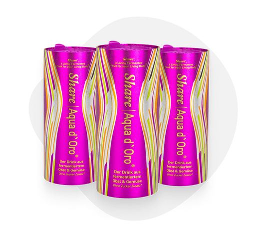 ShareAqua d´Oro® - Das goldene Wasser