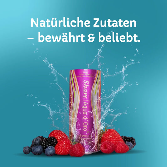 ShareAqua d´Oro® - Das goldene Wasser