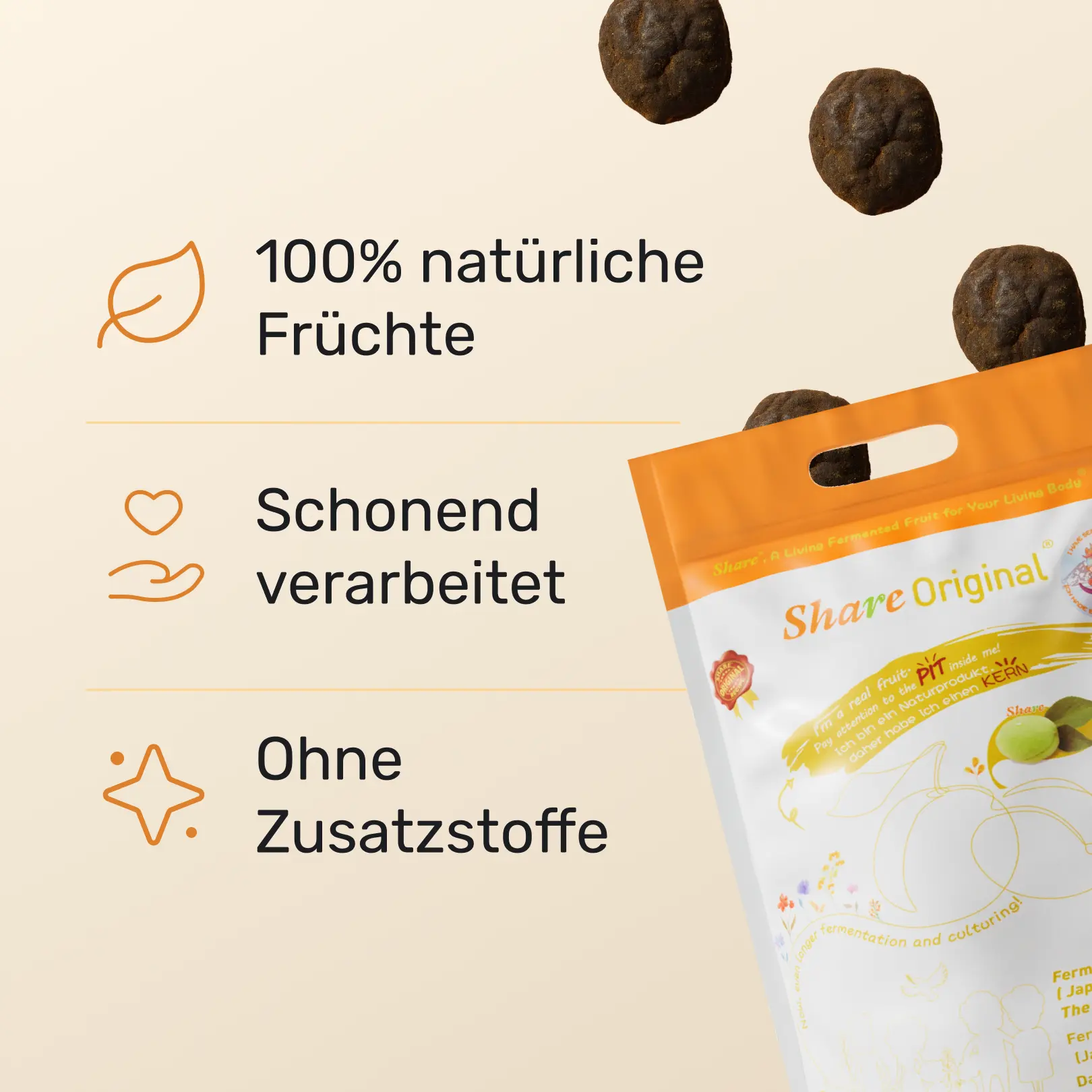 ShareOriginal® Pflaume (jap. Aprikose)