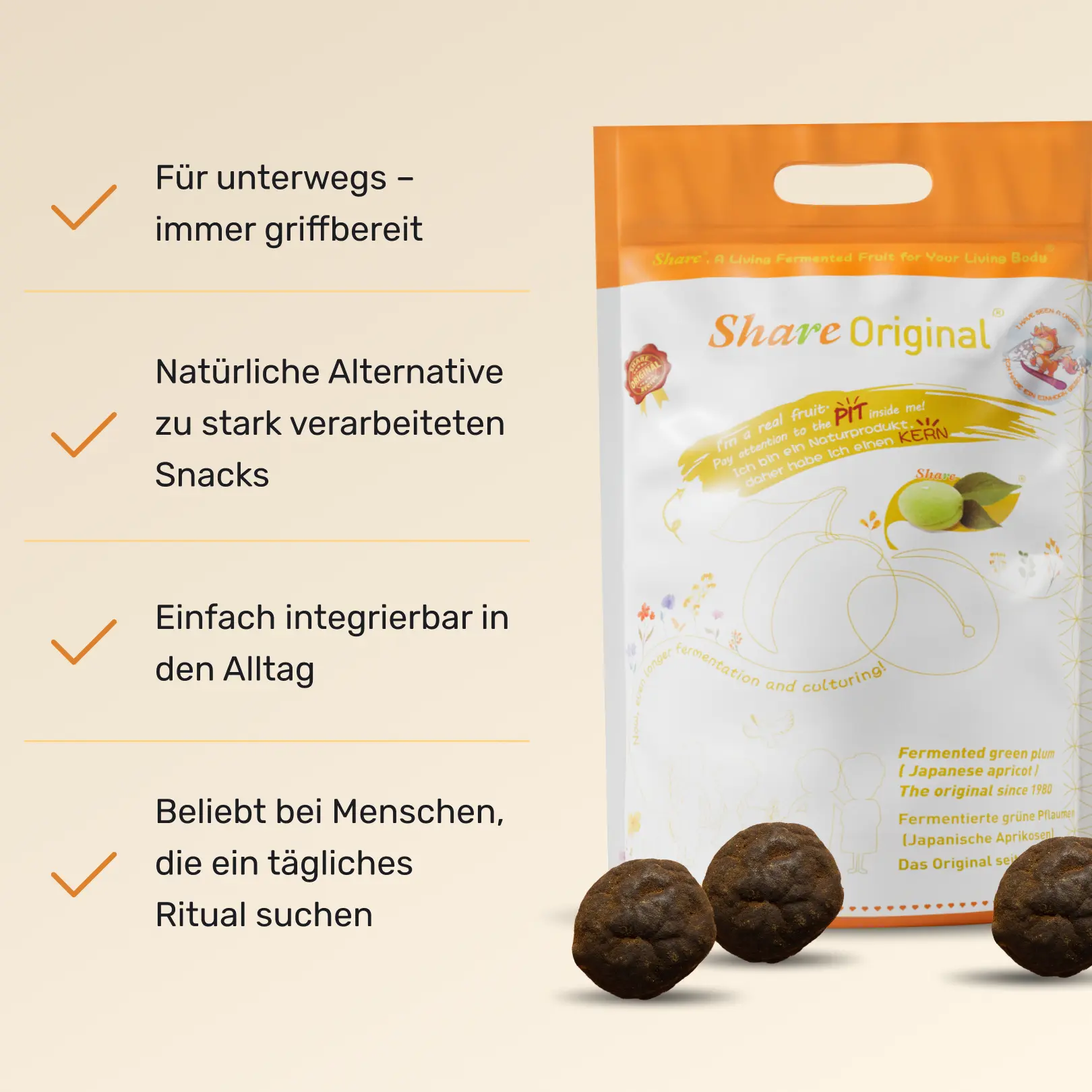 ShareOriginal® Pflaume (jap. Aprikose)